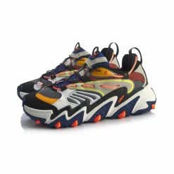 China&Sport China Li-Ning 2020 Paris Fashion Week X-Claw Men's Fashion Casual Shoes - Grey/Red/Gray -Li-Ning Shop aglq013 7 3
