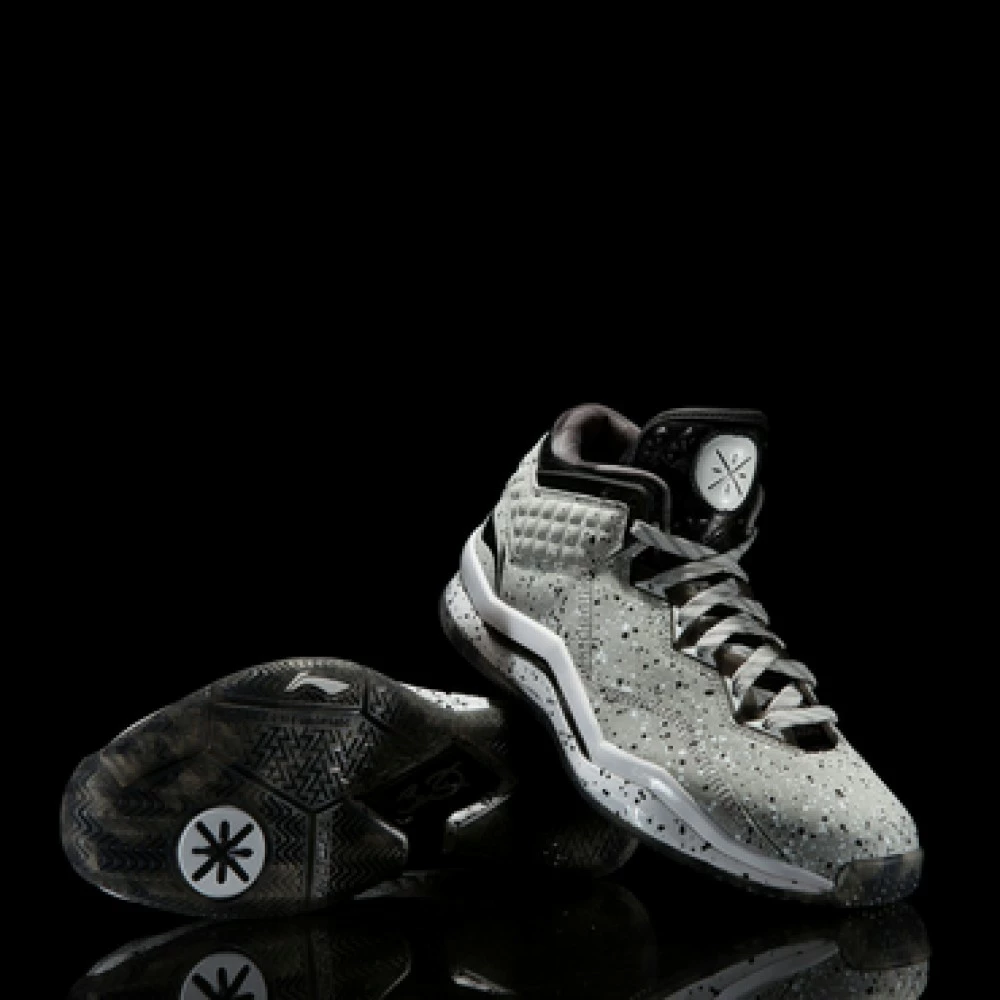 China&Sport Li Ning WoW 3.0 Way Of Wade 3 "Grey Boy"-Cool Grey/Black/White 2 China&Sport Li Ning WoW 3.0 Way Of Wade 3 "Grey Boy"-Cool Grey/Black/White - Image 2