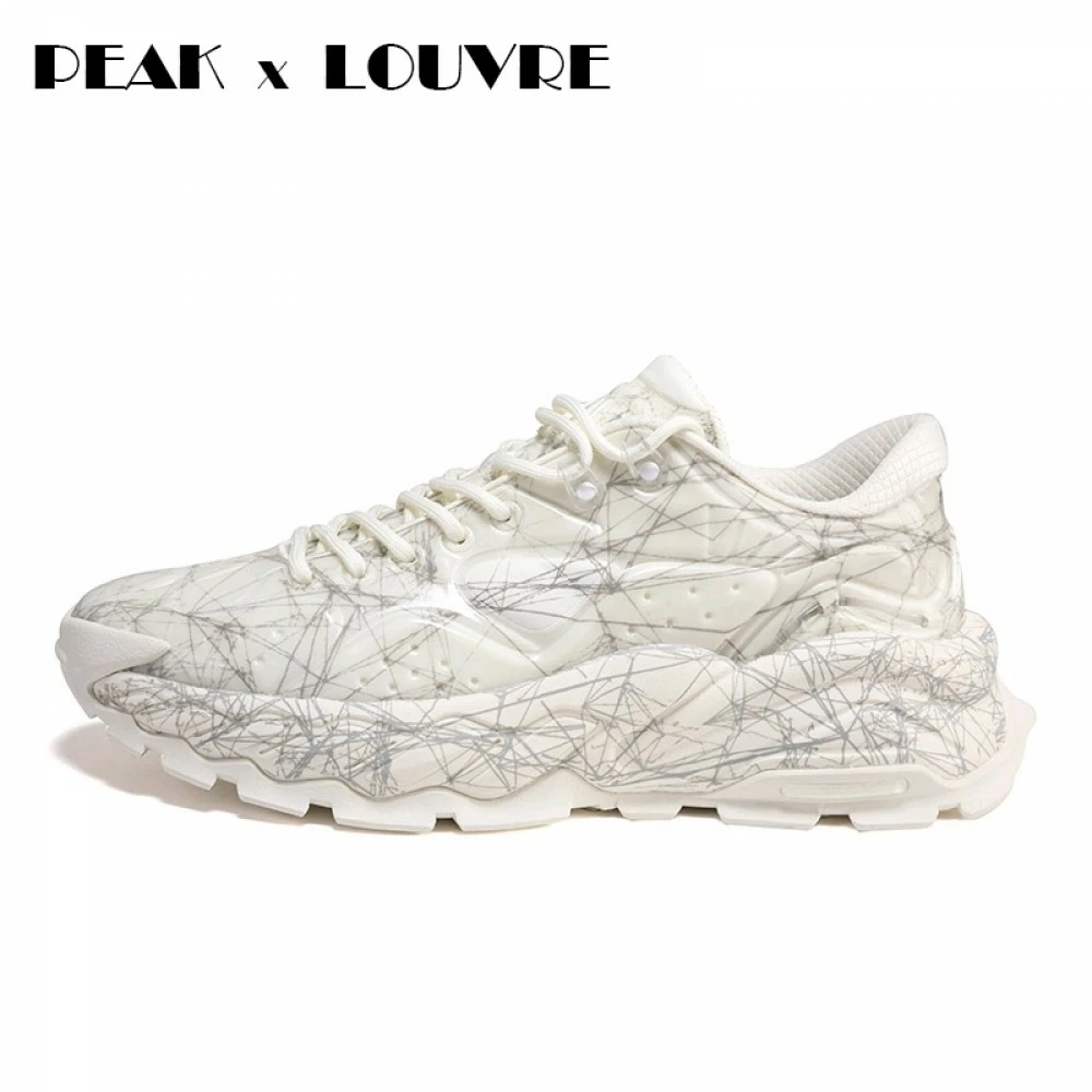 China&Sport Peak X LOUVRE Yiyi Museum 2021 Summer Men's Fashion Casual Daddy Shoes 1 China&Sport Peak X LOUVRE Yiyi Museum 2021 Summer Men's Fashion Casual Daddy Shoes