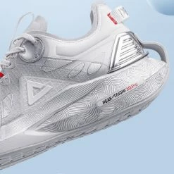 China&Sport PEAK 2021 PEAK-TAICHI 3.0 Pro Smart Running Shoes - White/Silver -Li-Ning Shop e11727h white silver 3