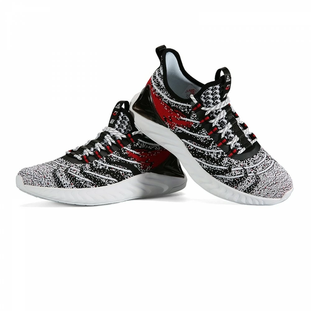 China&Sport PEAK 2019 Spring New PEAK-"TAICHI" Smart Running Shoes - White/Black 3 China&Sport PEAK 2019 Spring New PEAK-"TAICHI" Smart Running Shoes - White/Black - Image 3