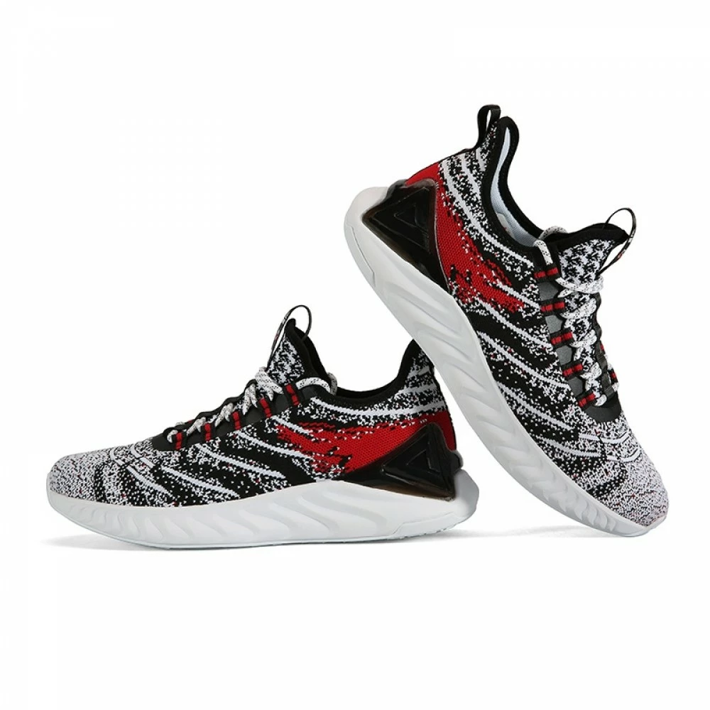 China&Sport PEAK 2019 Spring New PEAK-"TAICHI" Smart Running Shoes - White/Black 4 China&Sport PEAK 2019 Spring New PEAK-"TAICHI" Smart Running Shoes - White/Black - Image 4