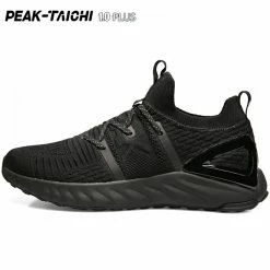 China&Sport PEAK 2019 Summer New PEAK-"TAICHI" 1.0 Plus Smart Running Shoes - All Black -Li-Ning Shop e92577h all black 3