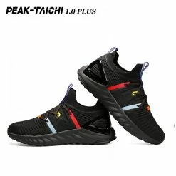 China&Sport PEAK 2019 Summer New PEAK-"TAICHI" 1.0 Plus Smart Running Shoes - Black/Red