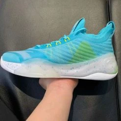 Alternative view of China&Sport Anta 2021 KT6 Klay Thompson Low Basketball Sneakers - Blue