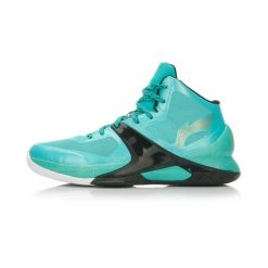 Li-Ning Shop 30 China&Sport Li-Ning WoW4 Wade Sixth Man Professional Basketball Shoes - Light Green/Black/Gold