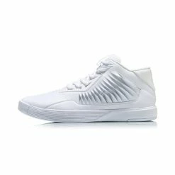 China&Sport 2018 Summer Lining Wade Men's High Top Basketball Culture Shoes - White